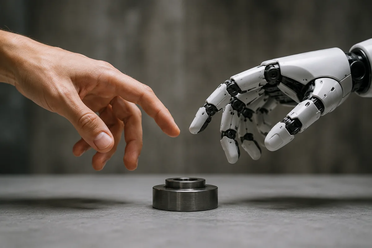Robotoplus working alongside a local partner team